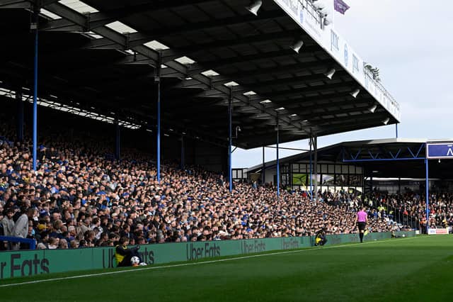 How full Fratton Park has been this season compared to the rest of the Championship.