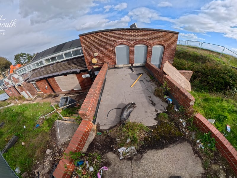Demolition has now begun at the site