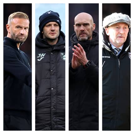 Ian Evatt, Jack Wilshere, Luke Williams, Ian Holloway.