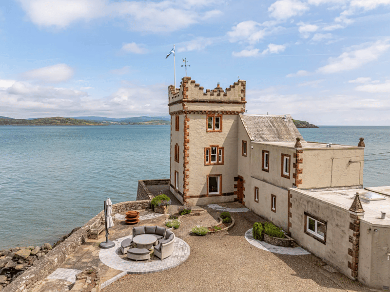 The area was once a notorious hub for 18th-century smugglers and a fishing site for Cistercian monks.
