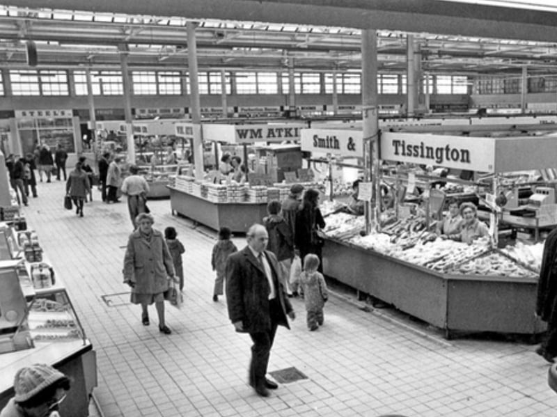 If you grew up in the 60s or 70s in Sheffield, you'll almost certainly remember shopping trips to Castle Market, pictured here in May 1977