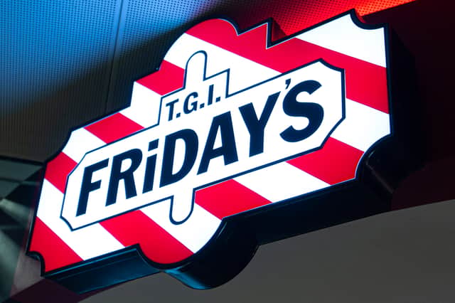 TGI Fridays filed a notice of intent to appoint administrators.
