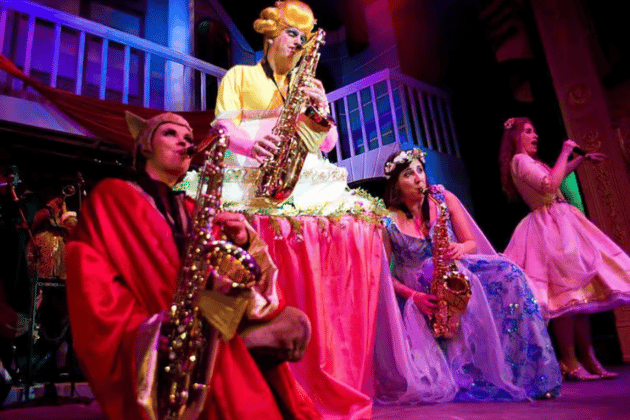 A Leeds institution at the world’s oldest working music hall, featuring classic rock hits played live by the multi-talented cast. This year's story is set in the heart of Leeds’ own Kirkgate Market, blending local charm with high-octane musical numbers. 📍 City Varieties Music Hall, Swan St, LS1 6LW