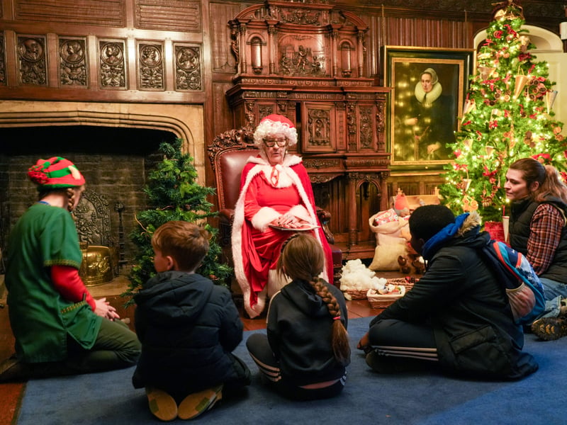 Join Mrs Claus for a special Festive Storytime at Temple Newsam House. Gather around as she shares enchanting Christmas tales, creating a cosy and magical atmosphere for children and adults alike. 📍 Temple Newsam House, Temple Newsam Road, Leeds, LS15 0AE