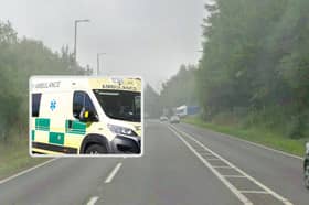 Emergency services were sent to the Stocksbridge bypass