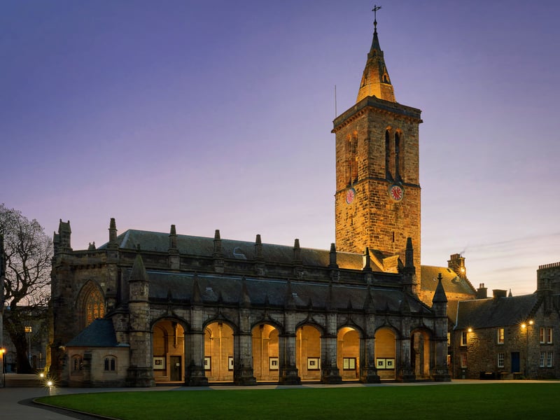 St Andrews University – our final Scottish institution – rounds out the 21 best universities in the UK. Despite moving up more than 20 positions in the 2026 European THE World University Rankings, it still hasn’t done enough to climb any higher after a rough year. 
