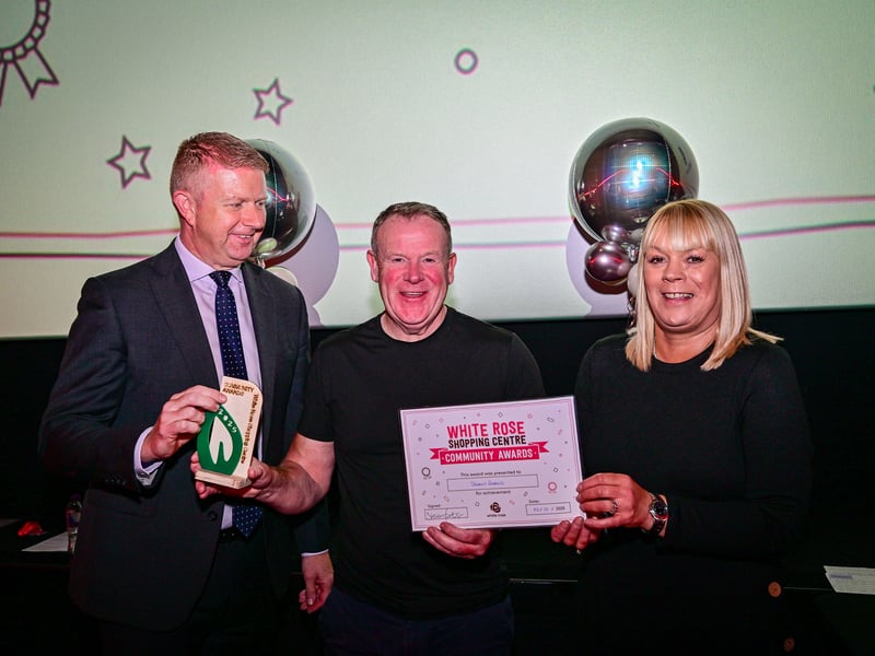 Dennis Robbins, CEO of The Hunslet Club, who has grown the organisation to nearly 4,000 members, expanding access to sports, arts, and youth sessions - including free SEN and youth club activities, making the club a vital community hub