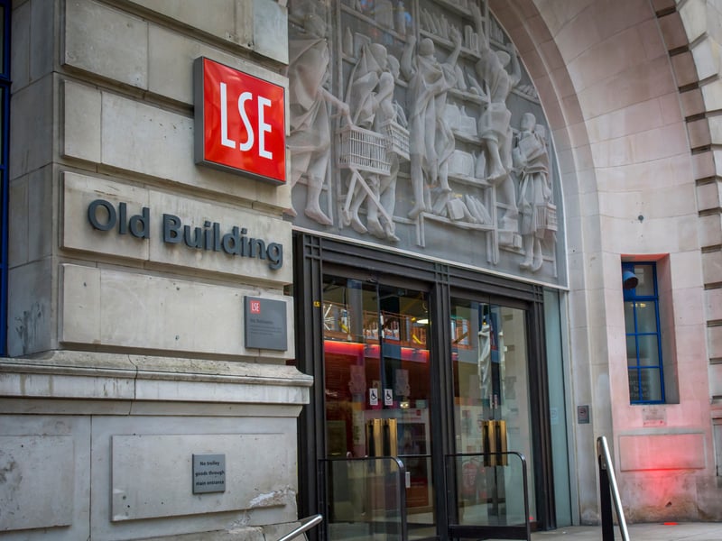 The London School of Economics and Political Science is the final UK institution to be named among Europe's best for 2026, ranked at number 15. 															