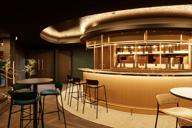 How the new bar will look in Napoleons Casino, Sheffield
