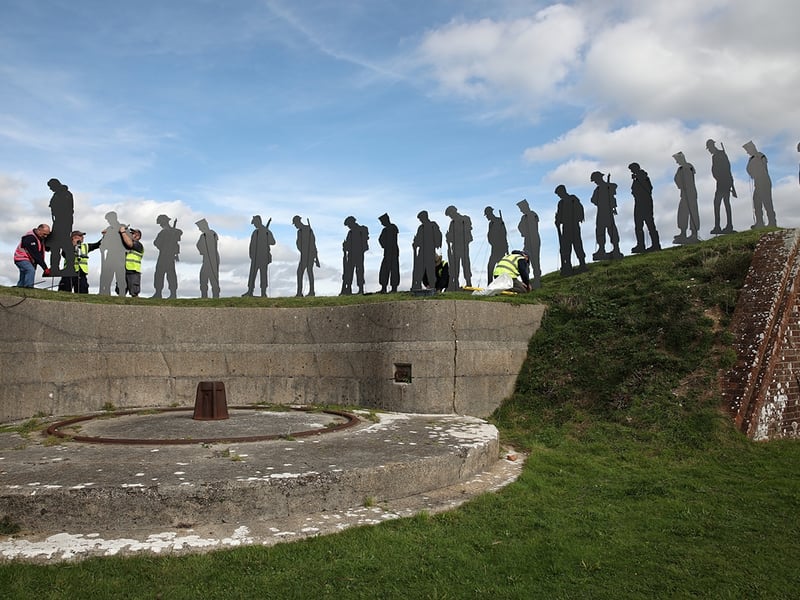 The installation at Fort Nelson