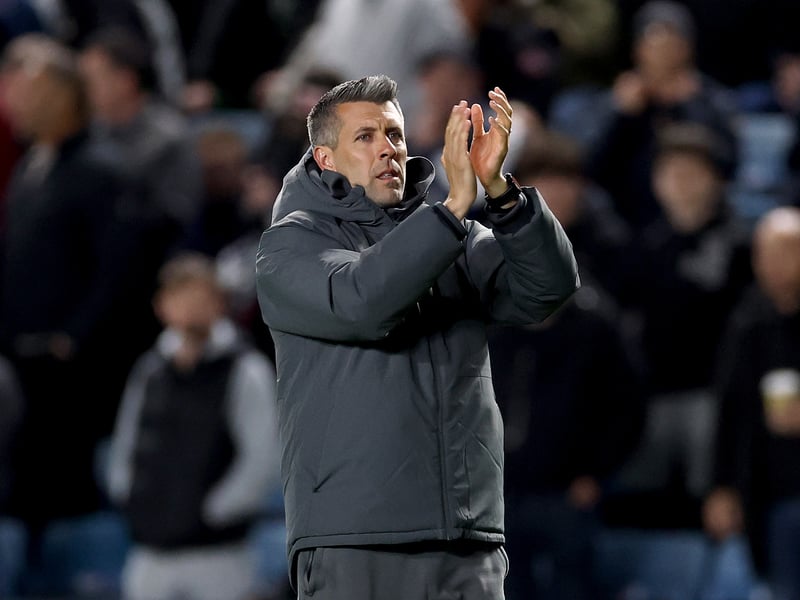 'We know that all teams are stronger at home, so we need to focus on us, so that we keep growing
'That collective strength, that consistency that you need, is starting to show. 
'Portsmouth are a very tough and intense team and they have a clear plan both on and off the ball.
'It is probably going to be a very adverse atmosphere, so the most important thing is we compete in those situations.
'If we are 100 per cent focused and have a good mentality, we can get the three points.'
