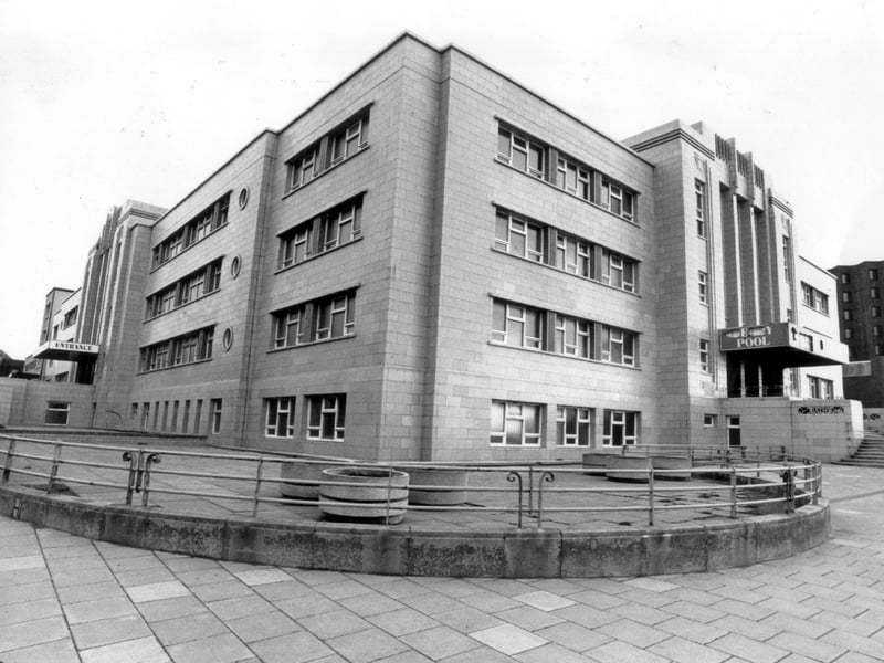 Derby Baths, knocked down in 1990
