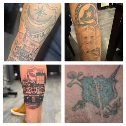 Pompey fans have been sending pictures of their Blues ink in huge numbers.