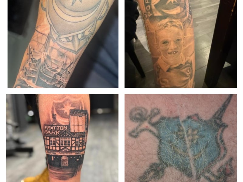 Pompey fans have been sending pictures of their Blues ink in huge numbers.
