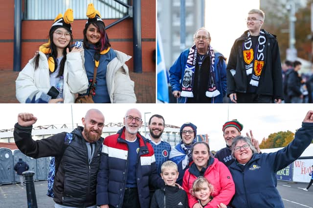 Here are some of the best fan photos from Scotland v Greece at Hampden Park. Cr: SNS Group.