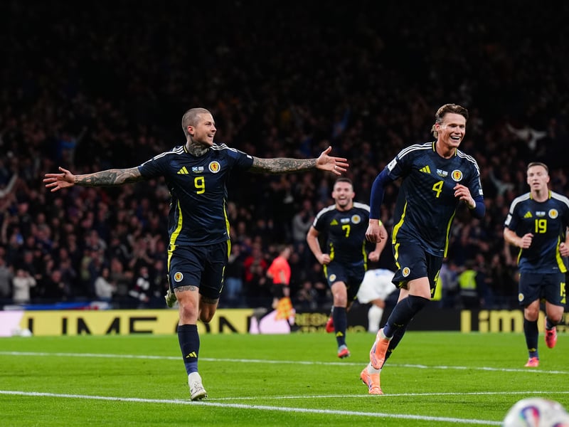 Was asked to keep the forward line going after Adams had emptied the tank. Was on hand to capitalise on a terrible mistake by Greek keeper Tzolakis in stoppage time to net Scotland's clincher. 5