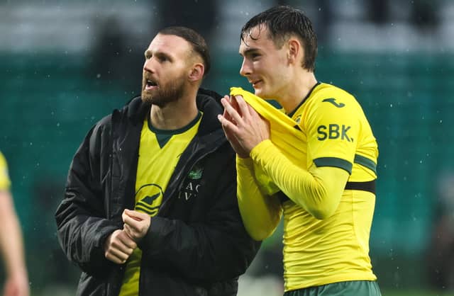 Hibs have a number of players out of contract in the summer. Cr: SNS Group.