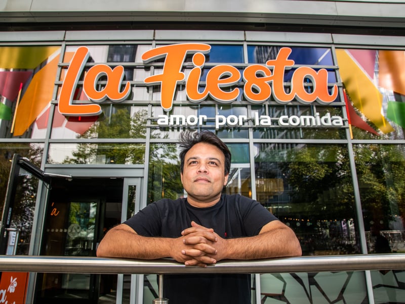 This Mediterranean tapas restaurant opened its doors in the Merrion Centre in September. It offers a unique service style and an all-you-can-eat concept - tapas is made fresh to order and served to the table in waves throughout the meal. Pictured is owner Masud Rana.