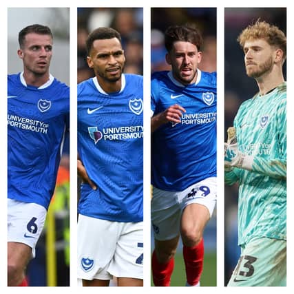 Conor Shaughnessy, Josh Murphy, Callum Lang and Nico Schmid are all sidelined for Pompey