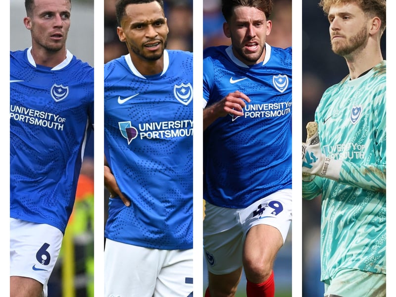 Conor Shaughnessy, Josh Murphy, Callum Lang and Nico Schmid are all sidelined for Pompey
