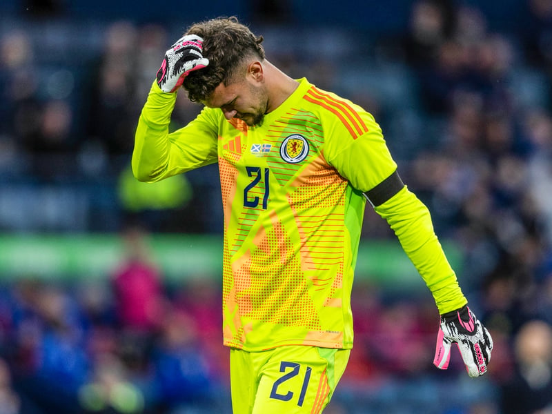 The Ipswich Town goalkeeper has been steadily regaining his confidence after his nightmare Scotland debut against Iceland. Saved two penalties in one game earlier in the season, and has seven clean sheets in his first 18 games for the EFL League Two side.