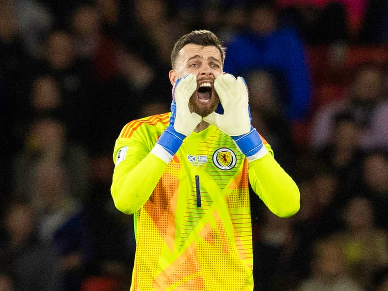 Largely a spectator for the first-half as Belarus failed to threaten. Almost caught out with a slack clearance in the second half. Denied a clean sheet by Kuchko deep into stoppage time
