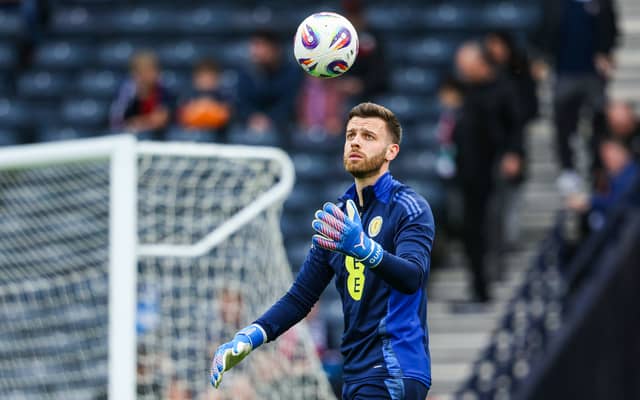 While Scotland's No 1 was never properly tested by Belarus, he had to be alert for most of the match as the visitors mounted plenty of attacks. Did everything that was asked of him - albeit very little. 6