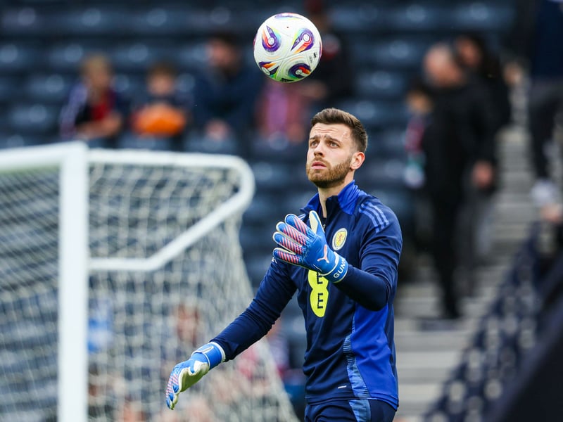 While Scotland's No 1 was never properly tested by Belarus, he had to be alert for most of the match as the visitors mounted plenty of attacks. Did everything that was asked of him - albeit very little. 6