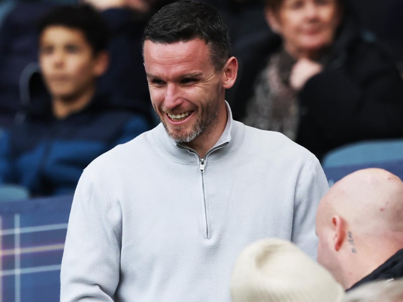 Motherwell captain Paul McGinn takes to his seat at Hampden to watch his brother John in action.