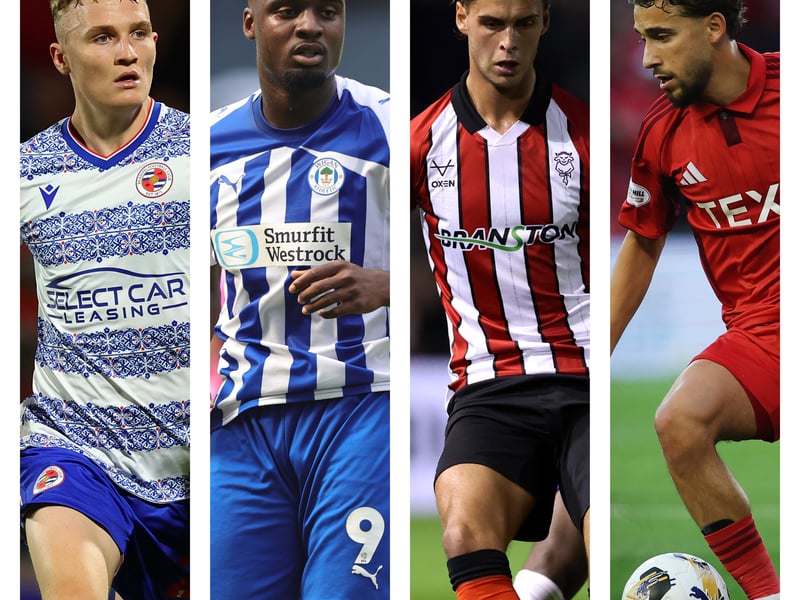 From right to left: Mark O'Mahony, Christian Saydee, Ryley Towler and Adil Aouchiche have all moved elsewhere after Pompey stays last term