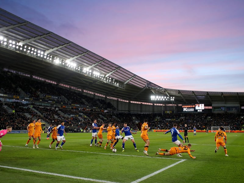 Percentage of stadium filled: 80%.