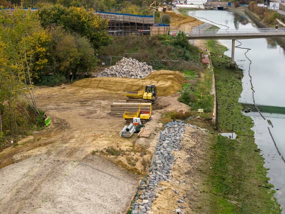 Sea defences at Ports Creek. Picture: Marcin Jedrysiak