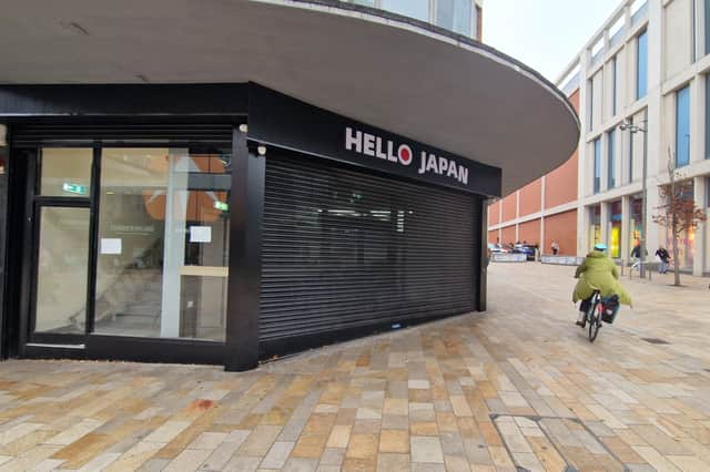 Melody Couture is reopening in its old unit on The Moor after a deal for a Japanese supermarket fell through.