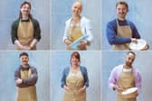 Iain, Jasmine, Tom, Toby, Lesley and Aaron will try to impress the judges during Meringue week. 