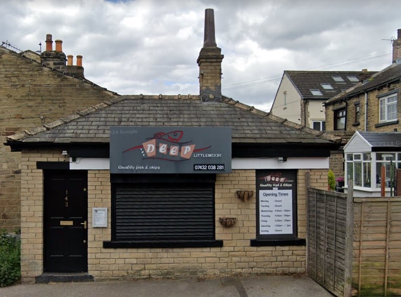 The Deep in Pudsey has a 4.1* rating from 22 reviews. A Tripadvisor reviewer said: “This has been my go to for fish and chips. I also like their fish bites. Now under new ownership and good to see the food is a good as ever. I had the regular fish and chips. Good value for money.”