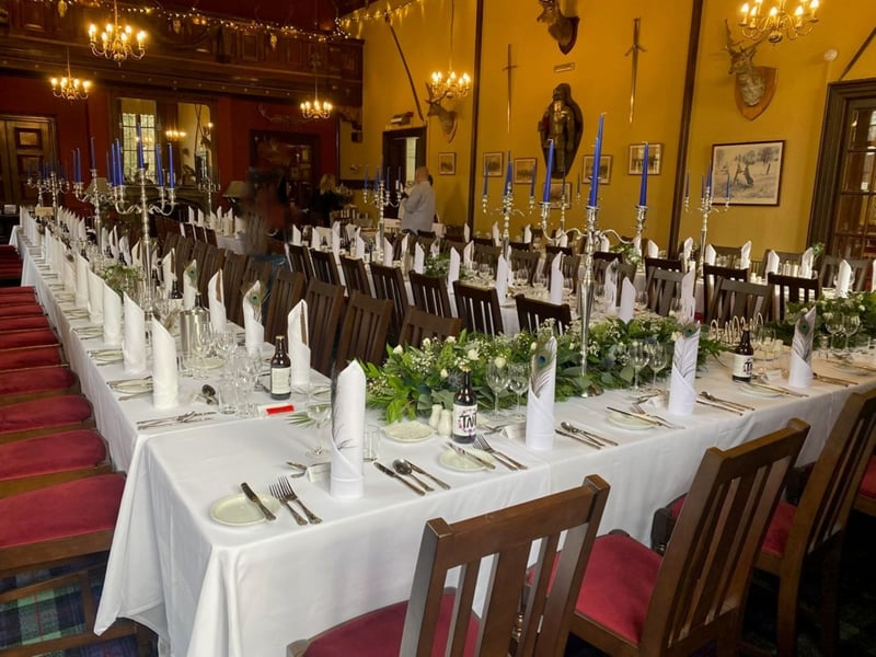 Another view of the formal dining hall 