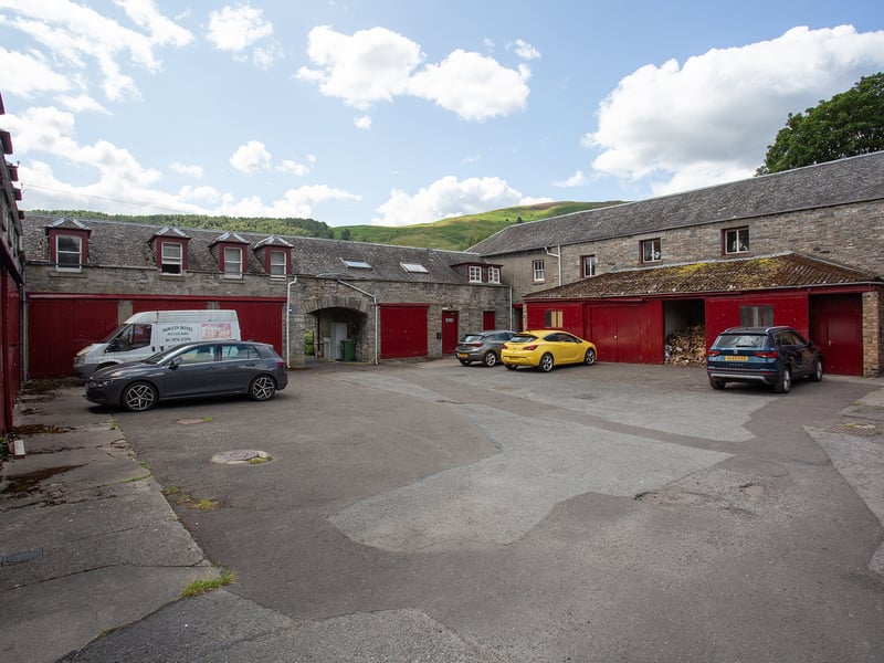 The hotel has an extensive car park and rear yard area with additional parking. The various storage buildings have the potential to be developed further by the future owner