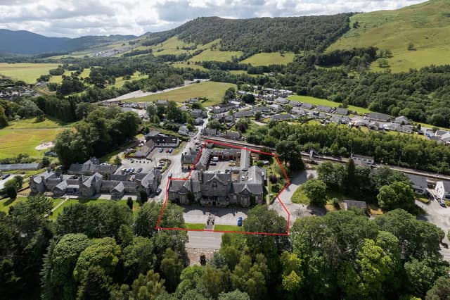 The hotel is set against a peaceful backdrop, while the wider area offers a beautiful blend of rivers, forests, glens and mountains - a great place for walkers