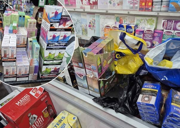 Thousands of illegal vapes have been seized
