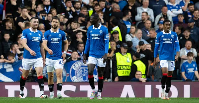 Rangers have decisions to make on their starting XI against Dundee United this weekend. Cr: SNS Group.