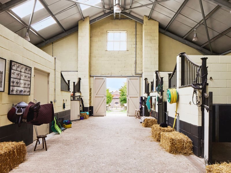 Stables interior