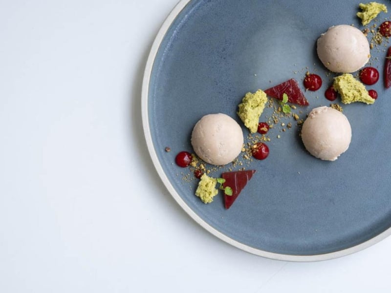 The Blue Room Restaurant in Southampton has two AA rosettes. An AA inspector said: "Local produce cooked with care."