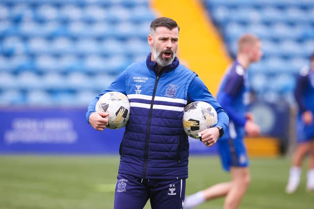 Kilmarnock opted to sack Stuart Kettlewell earlier this week, following their 2-1 loss against Aberdeen. Cr: SNS Group.