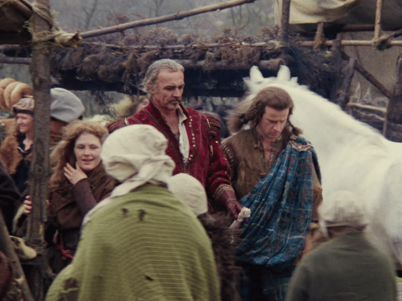"There can be only one!" This legendary fantasy/action film features Connor MacLeod, an immortal Scottish clansman who battles his way through the centuries. The flashbacks to his 16th-century life are dominated by the most breath-taking Scottish locations, including Glencoe and the instantly recognisable Eilean Donan Castle.