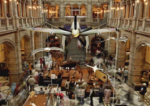 Kelvingrove Art Gallery and Museum was ranked the highest by Trip Advisor. The building is located in Kelvingrove Park in the West End of the city, adjacent to Argyle Street. It is one of Scotland's most popular museums and free visitor attractions. It has received 16,029 reviews and an average of 4.7 stars.