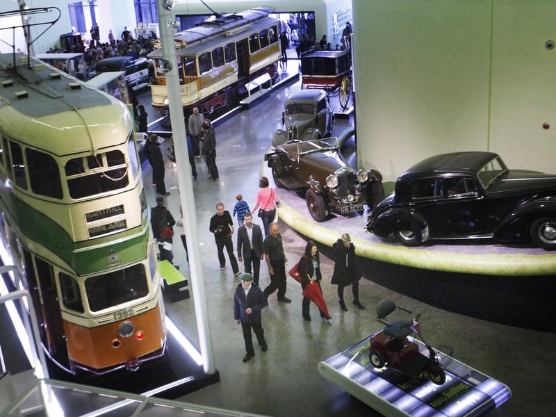 Riverside Museum is Glasgow's transport and technology museum. Located at the junction of the Rivers Kelvin and Clyde, it houses the city’s transport and technology collections, which have been gathered over the centuries and reflect the important part Glasgow has played in the world through its contributions to heavy industries like shipbuilding, train manufacturing and engineering. It has received 9,911 reviews and an average of 4.5 stars.