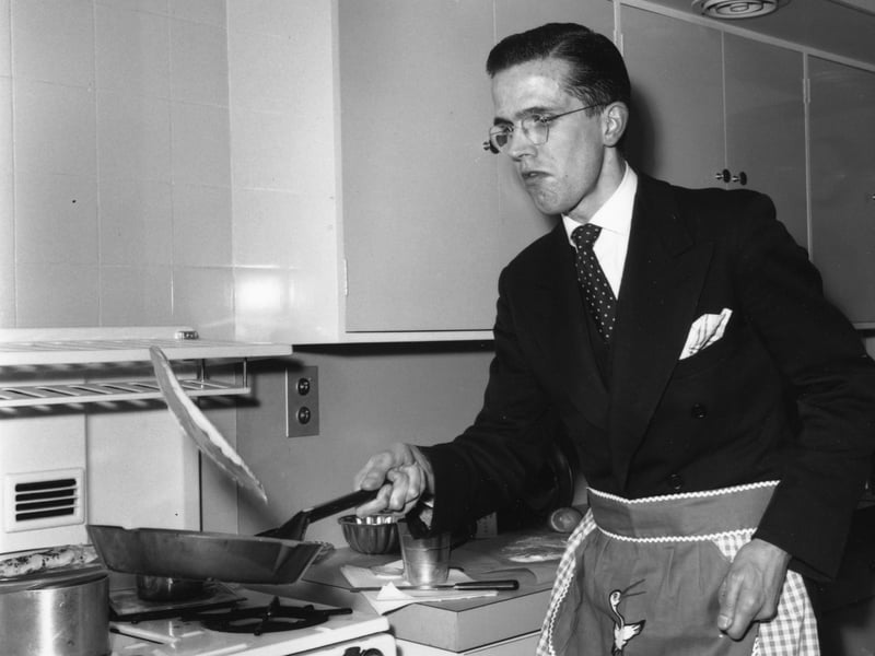 We have Marc Grégoire to thank for the non-stick pan, which has saved countless hours of washing-up over the years. One story is that he developed a way of applying a Teflon coating to an aluminium mould to assist in the manufacturing of fishing rods, and when his wife learned of this she challenged him to make a non-stick pan, which he did. The technology was patented in 1954, and in 1956 Grégoire and his wife, Colette, launched the Tefal (a portmanteau of the words teflon and aluminium) Corporation.
