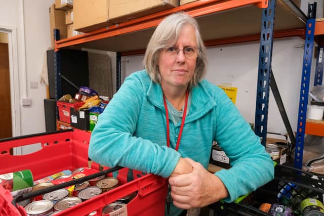 Jackie Butcher is the foodbank manager at Grace Foodbank.
