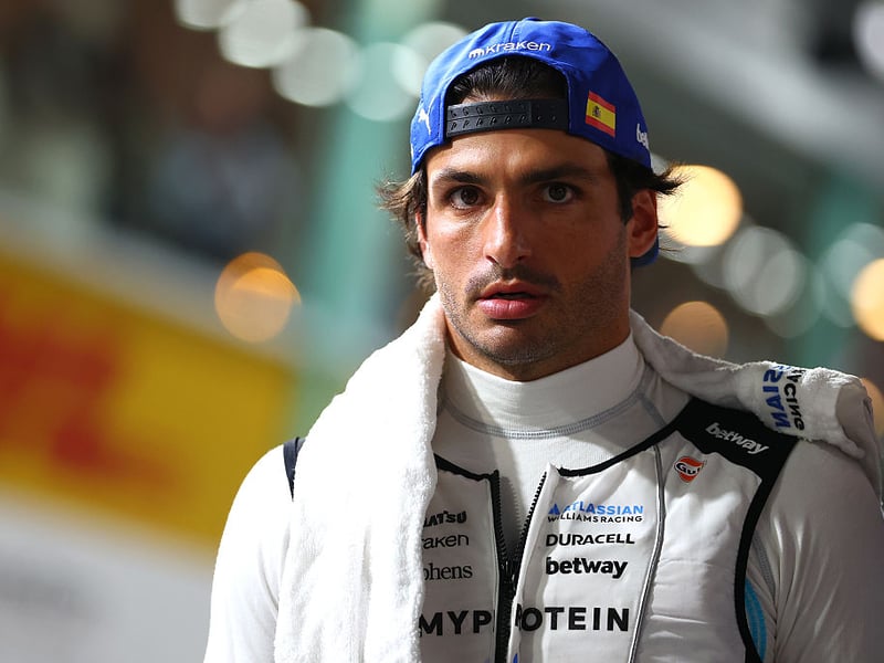Spanish driver Carlos Sainz is paid around £7.7 million a year by Williams. He has won four Formula One Grands Prix across 11 seasons.