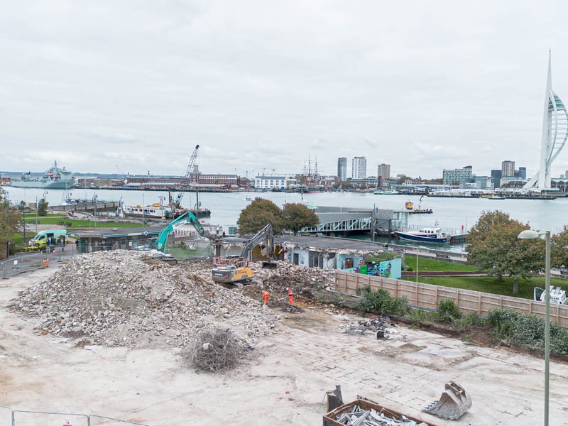 Update on Gosport bus stop demolition in Gosport. 


Picture: Habibur Rahman